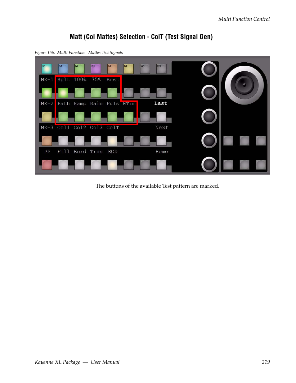 Grass Valley Kayenne XL Package v.7.0.4 User Manual | Page 221 / 663