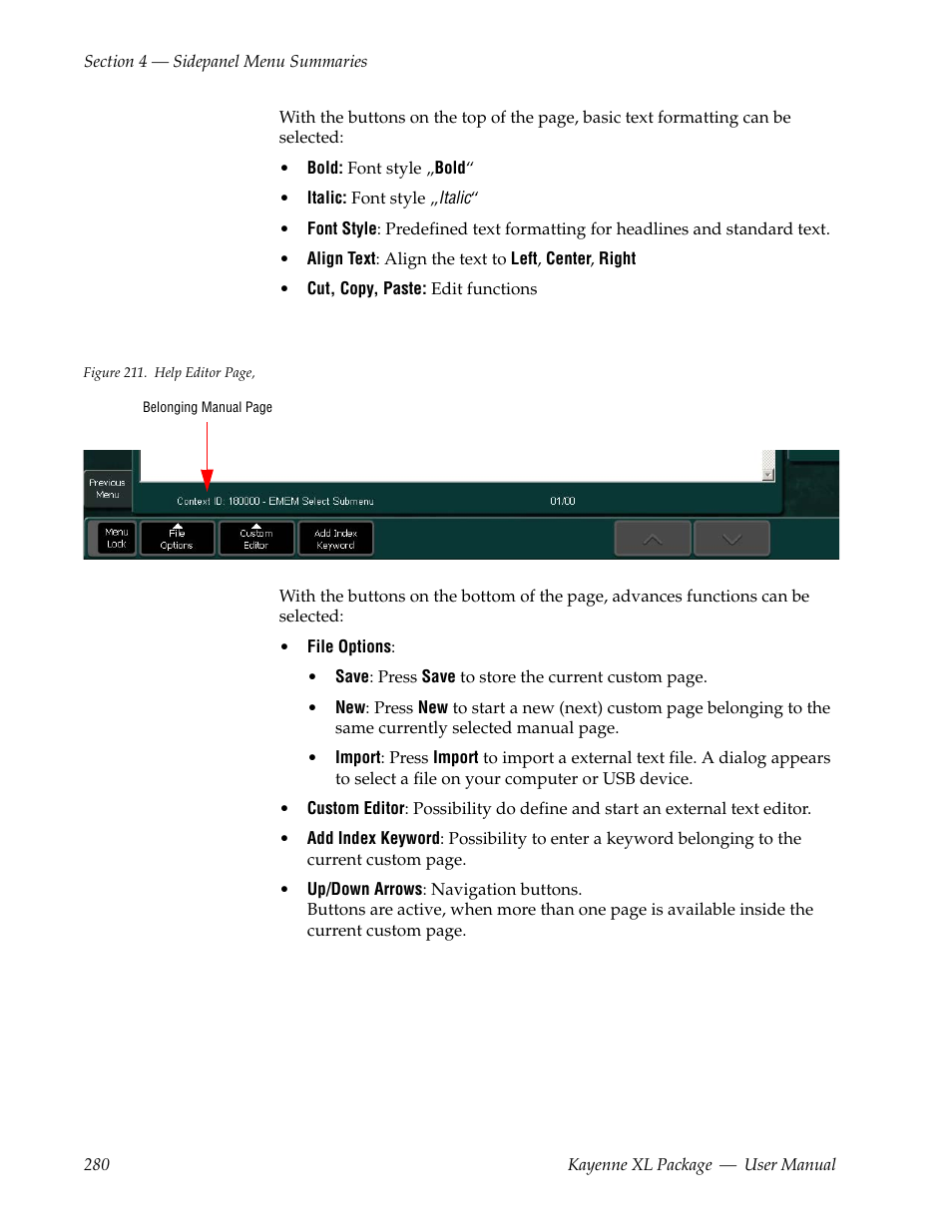 Grass Valley Kayenne XL Package v.7.0.4 User Manual | Page 282 / 663