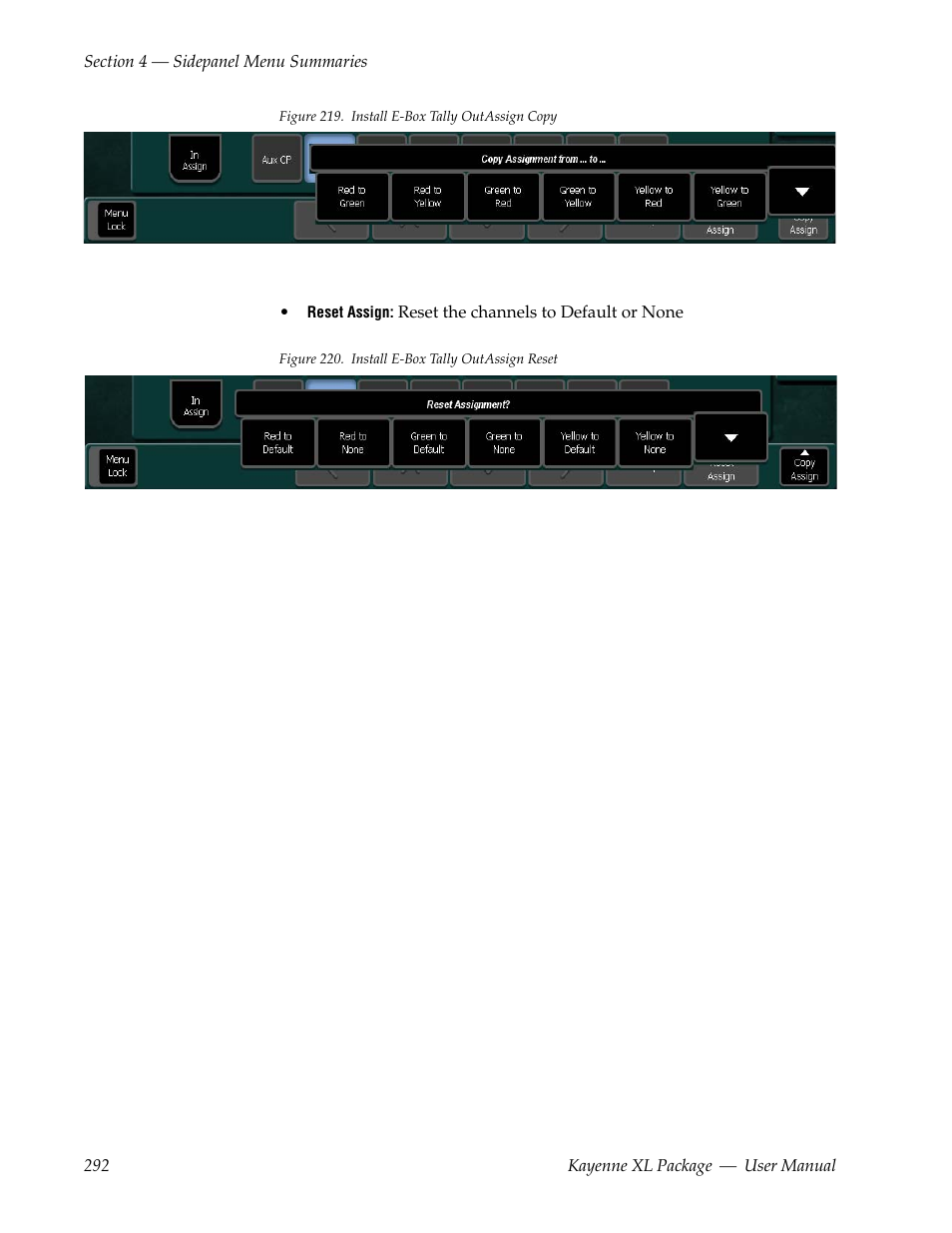 Grass Valley Kayenne XL Package v.7.0.4 User Manual | Page 294 / 663