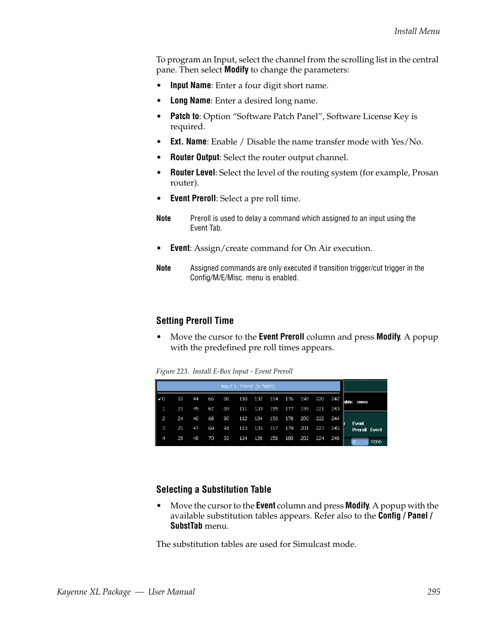 Grass Valley Kayenne XL Package v.7.0.4 User Manual | Page 297 / 663