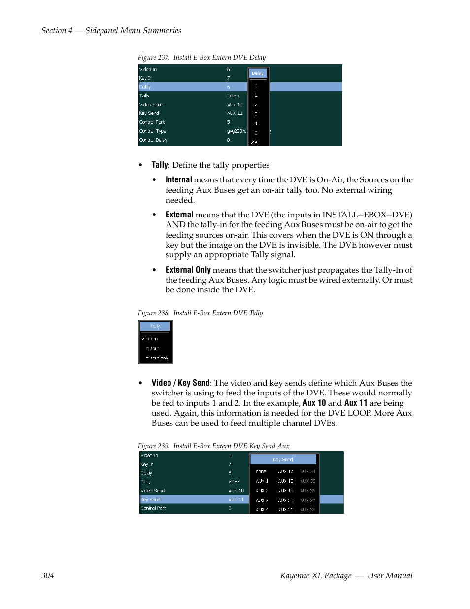 Grass Valley Kayenne XL Package v.7.0.4 User Manual | Page 306 / 663