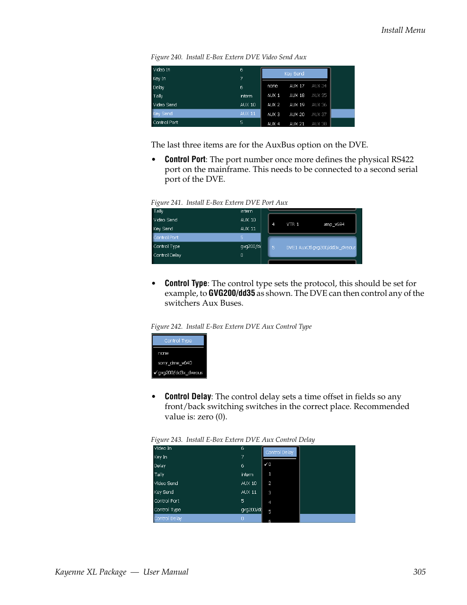 Grass Valley Kayenne XL Package v.7.0.4 User Manual | Page 307 / 663