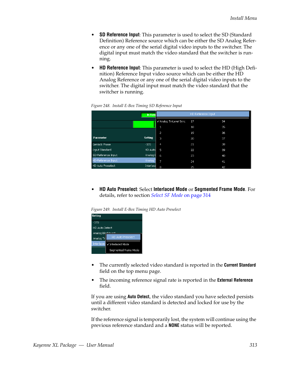 Grass Valley Kayenne XL Package v.7.0.4 User Manual | Page 315 / 663