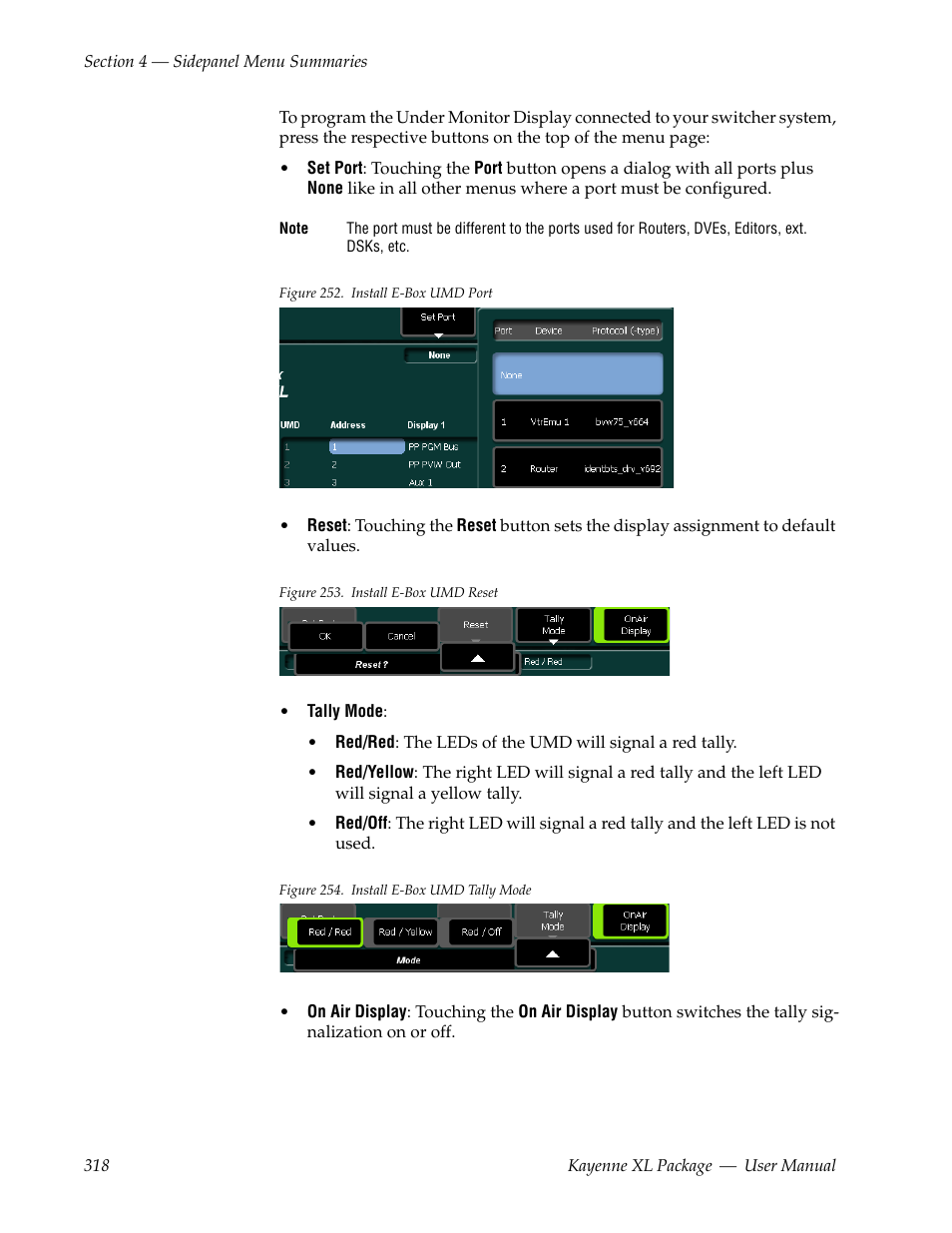 Grass Valley Kayenne XL Package v.7.0.4 User Manual | Page 320 / 663