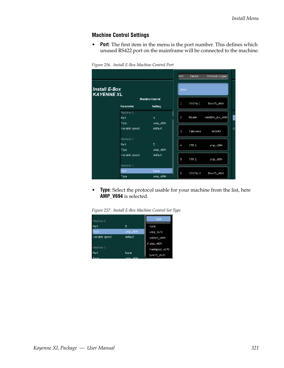 Grass Valley Kayenne XL Package v.7.0.4 User Manual | Page 323 / 663