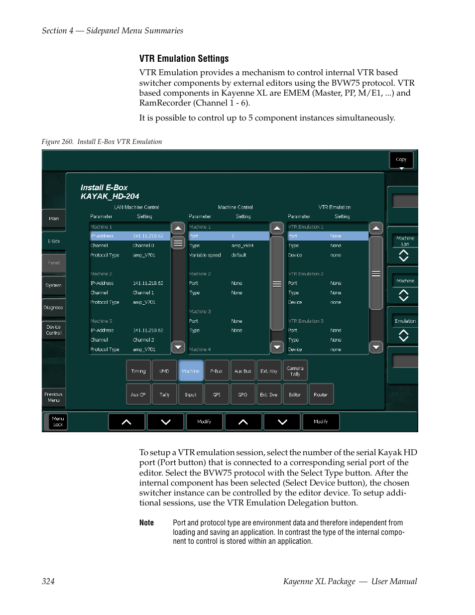 Grass Valley Kayenne XL Package v.7.0.4 User Manual | Page 326 / 663