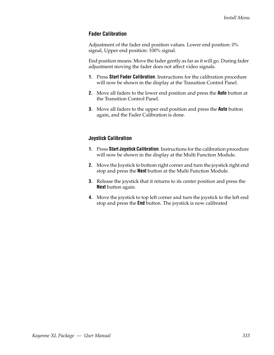 Grass Valley Kayenne XL Package v.7.0.4 User Manual | Page 335 / 663