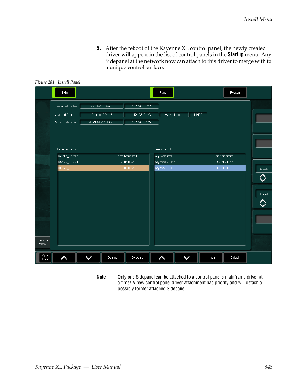 Grass Valley Kayenne XL Package v.7.0.4 User Manual | Page 345 / 663