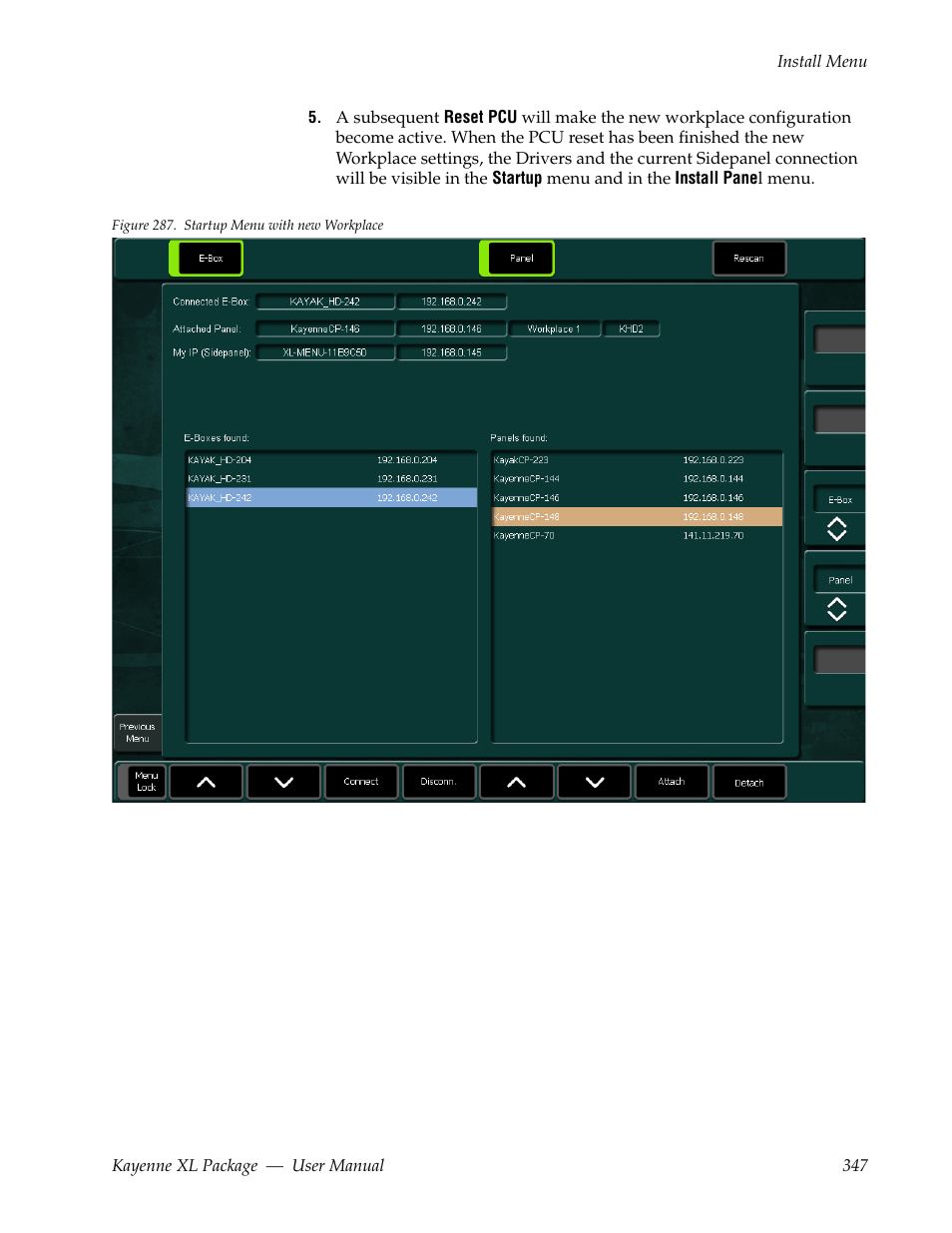 Grass Valley Kayenne XL Package v.7.0.4 User Manual | Page 349 / 663