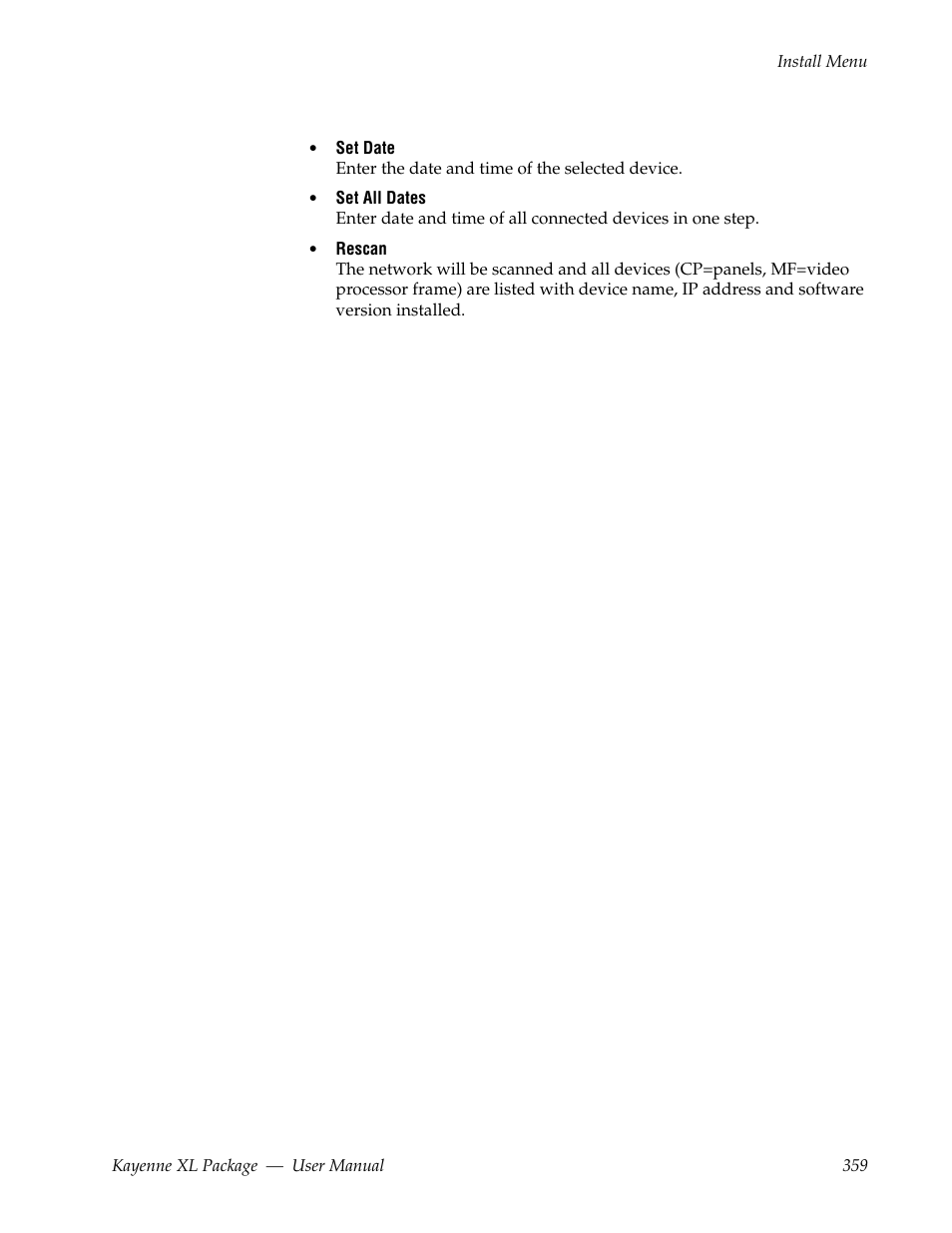 Grass Valley Kayenne XL Package v.7.0.4 User Manual | Page 361 / 663