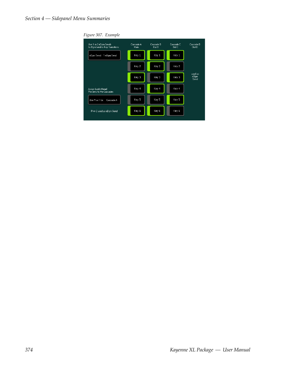 Grass Valley Kayenne XL Package v.7.0.4 User Manual | Page 376 / 663