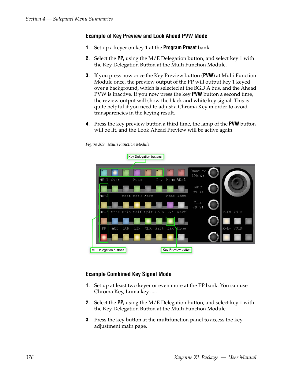 Grass Valley Kayenne XL Package v.7.0.4 User Manual | Page 378 / 663