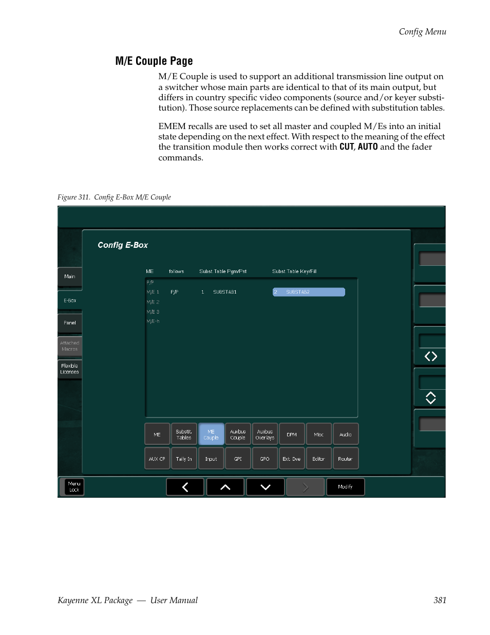 Grass Valley Kayenne XL Package v.7.0.4 User Manual | Page 383 / 663