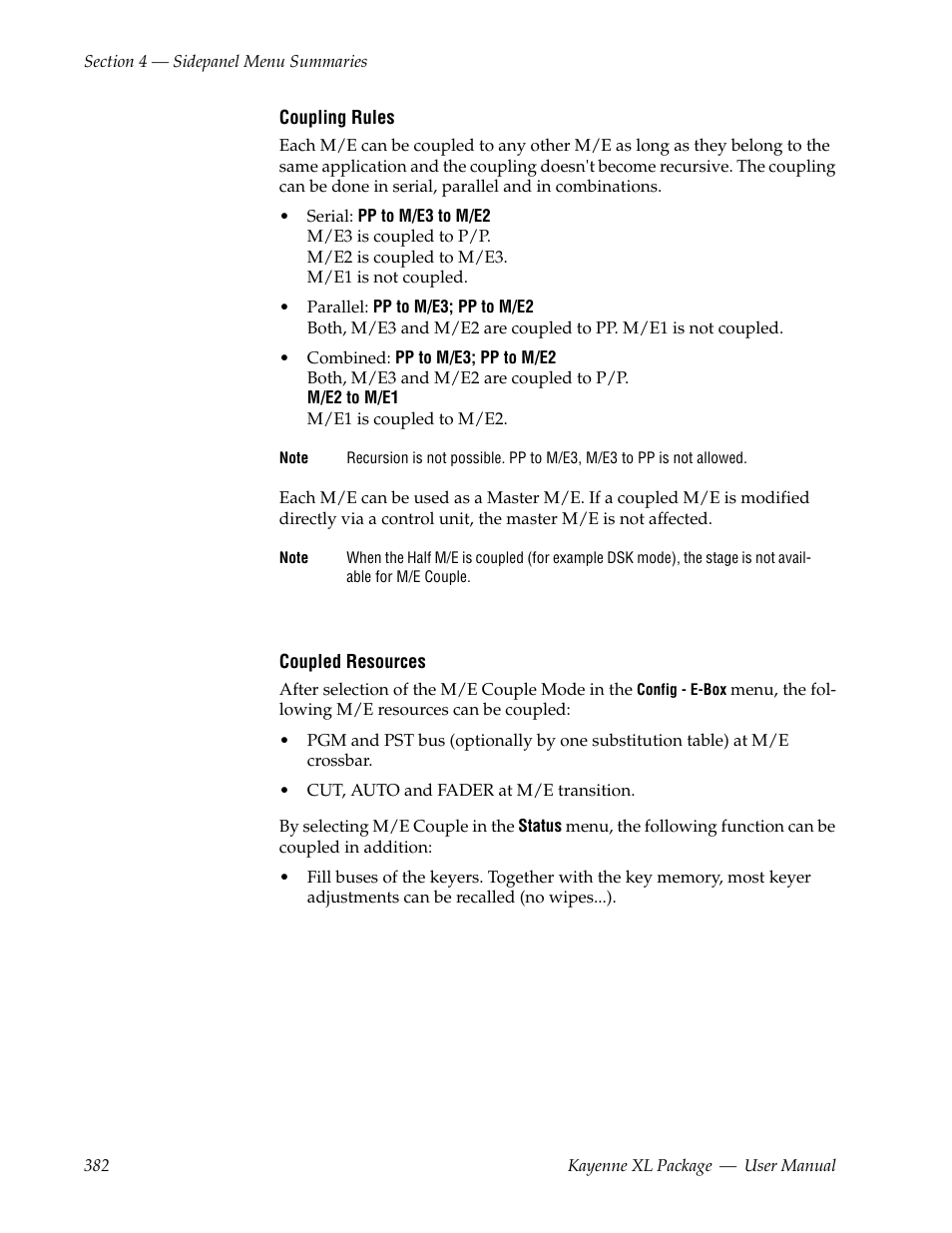 Grass Valley Kayenne XL Package v.7.0.4 User Manual | Page 384 / 663