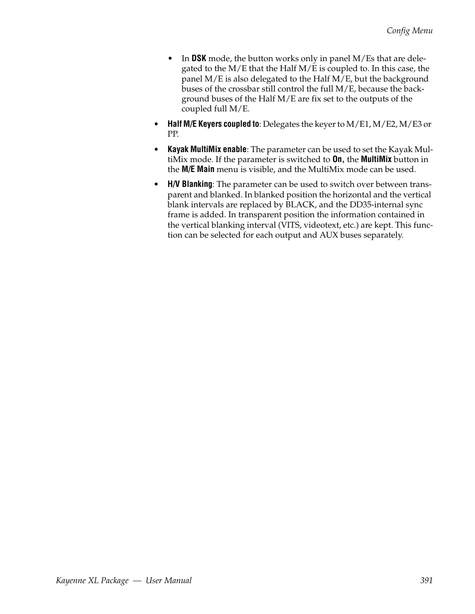 Grass Valley Kayenne XL Package v.7.0.4 User Manual | Page 393 / 663