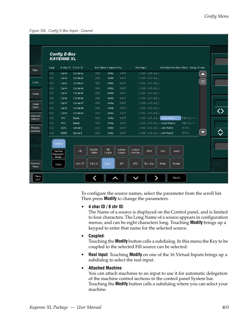 Grass Valley Kayenne XL Package v.7.0.4 User Manual | Page 405 / 663