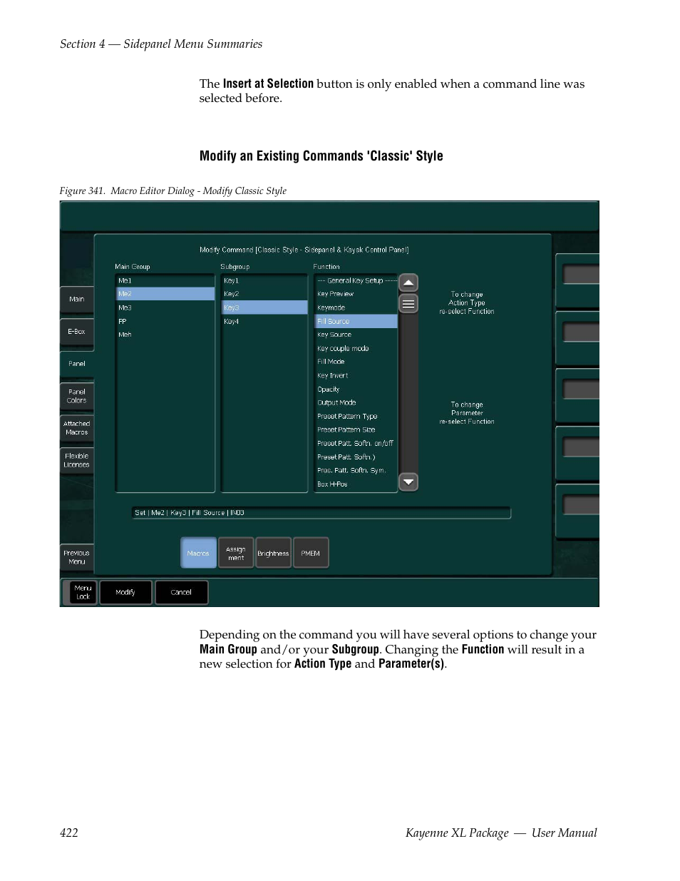 Grass Valley Kayenne XL Package v.7.0.4 User Manual | Page 424 / 663