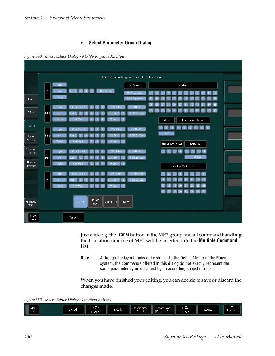 Grass Valley Kayenne XL Package v.7.0.4 User Manual | Page 432 / 663