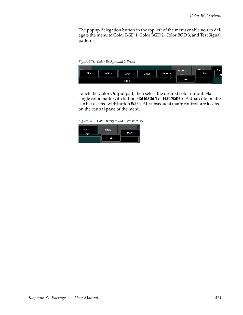 Grass Valley Kayenne XL Package v.7.0.4 User Manual | Page 473 / 663