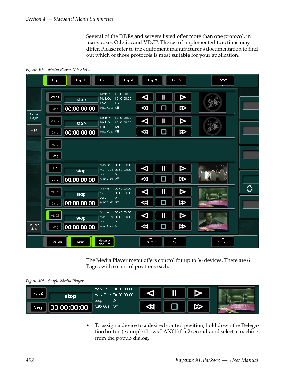 Grass Valley Kayenne XL Package v.7.0.4 User Manual | Page 494 / 663