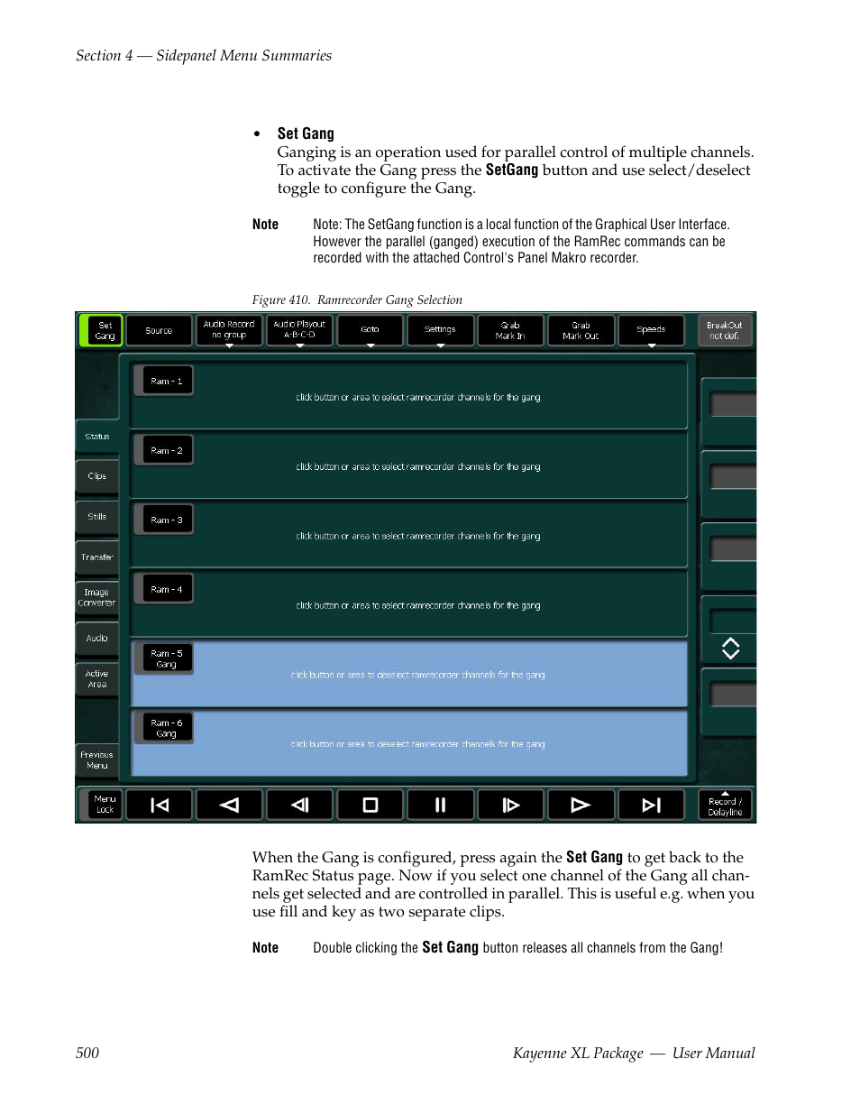 Grass Valley Kayenne XL Package v.7.0.4 User Manual | Page 502 / 663