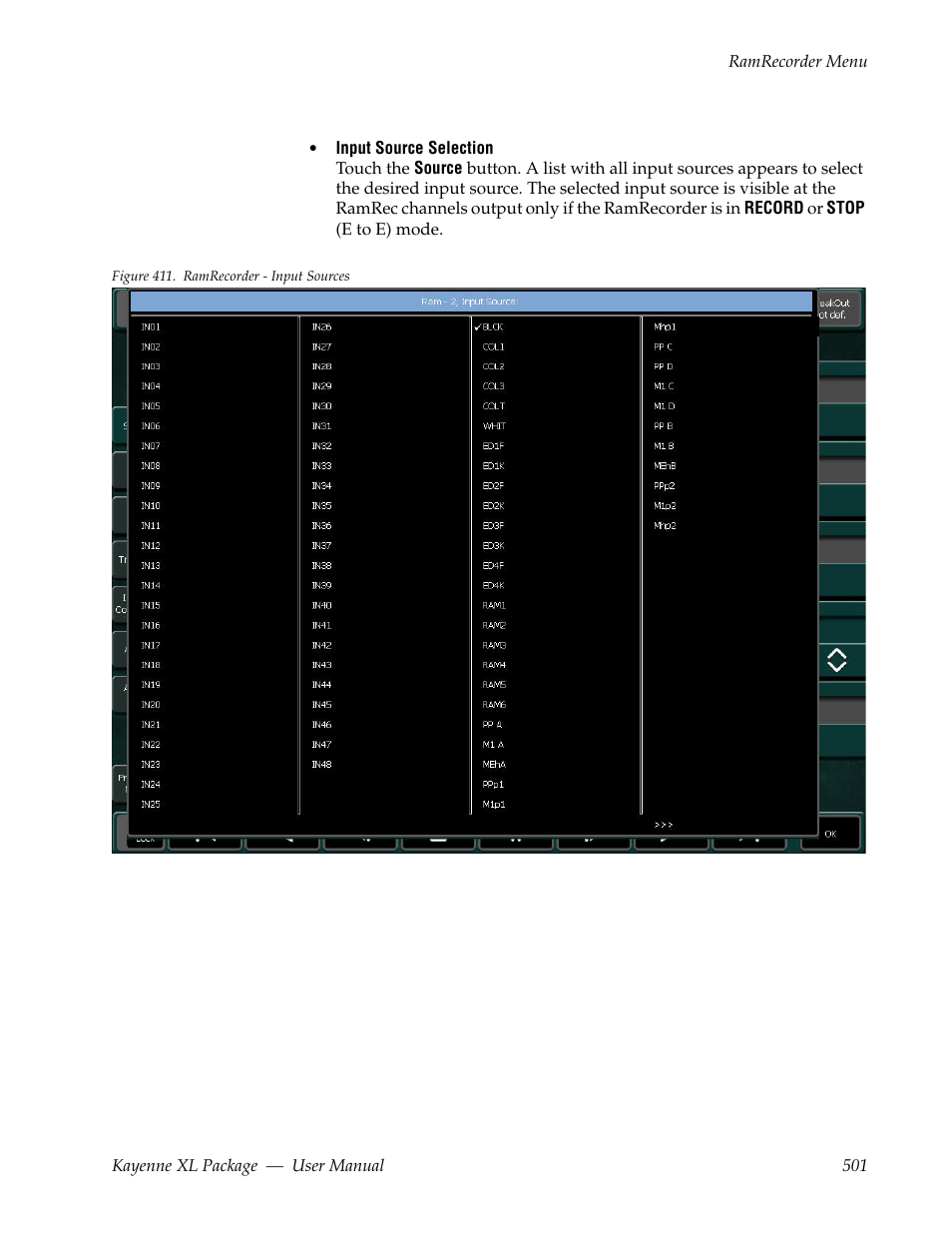 Grass Valley Kayenne XL Package v.7.0.4 User Manual | Page 503 / 663