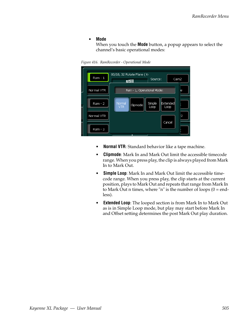 Grass Valley Kayenne XL Package v.7.0.4 User Manual | Page 507 / 663