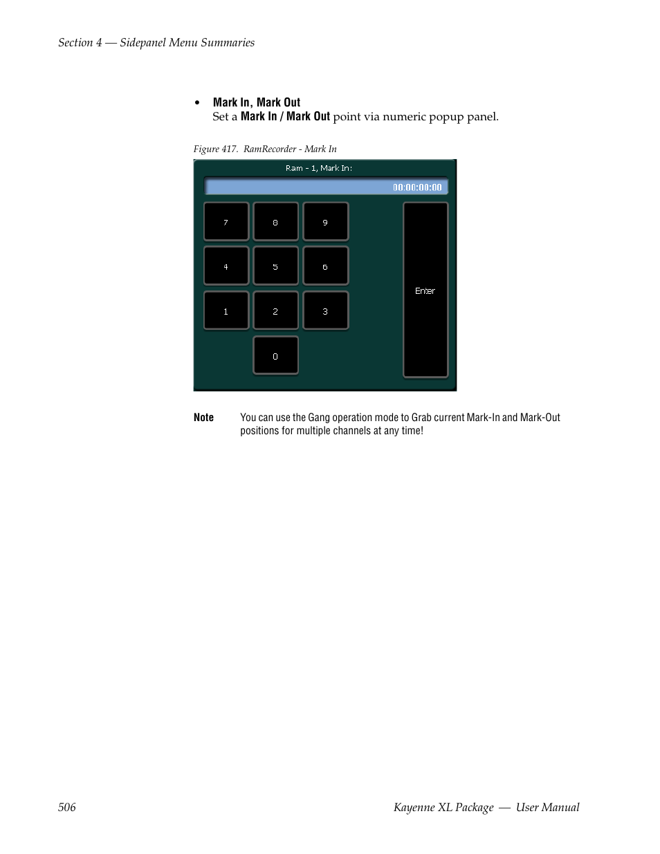 Grass Valley Kayenne XL Package v.7.0.4 User Manual | Page 508 / 663