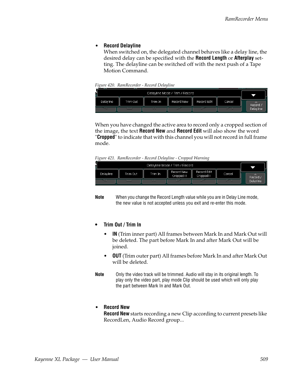 Grass Valley Kayenne XL Package v.7.0.4 User Manual | Page 511 / 663
