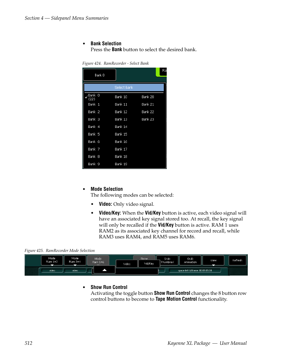 Grass Valley Kayenne XL Package v.7.0.4 User Manual | Page 514 / 663