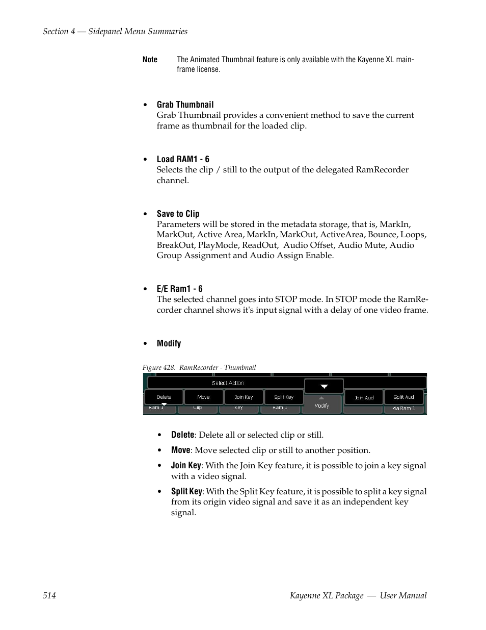 Grass Valley Kayenne XL Package v.7.0.4 User Manual | Page 516 / 663