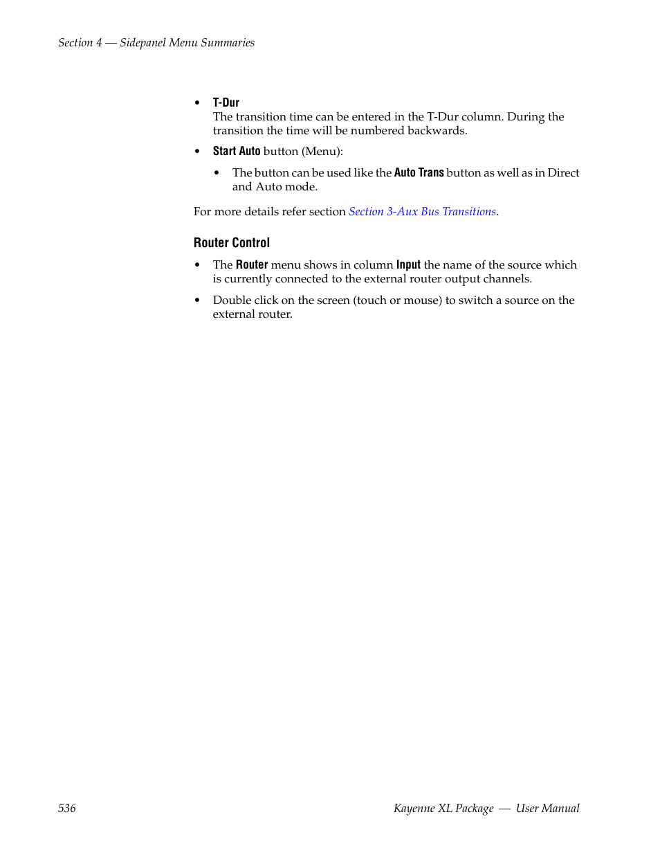 Grass Valley Kayenne XL Package v.7.0.4 User Manual | Page 538 / 663