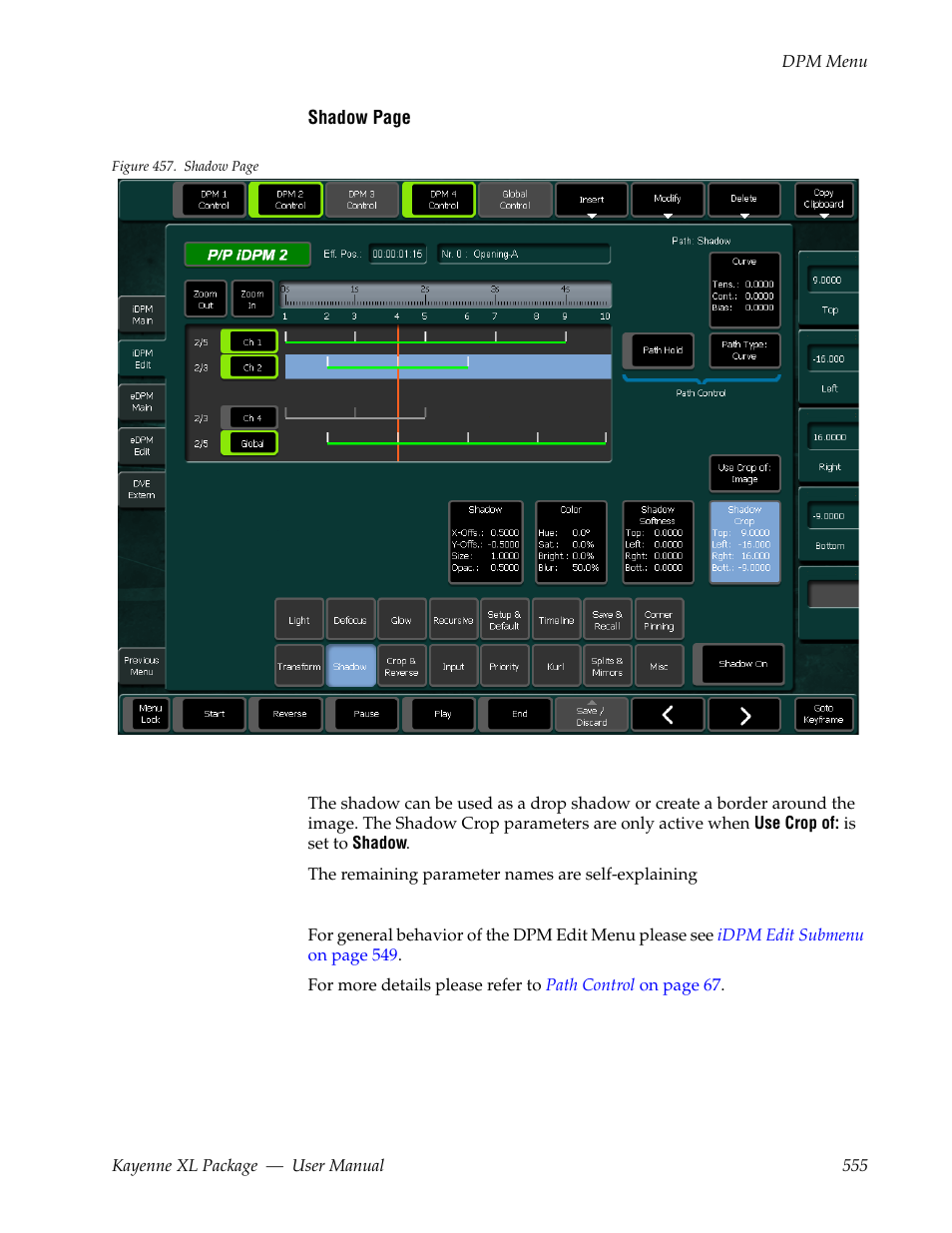 Grass Valley Kayenne XL Package v.7.0.4 User Manual | Page 557 / 663