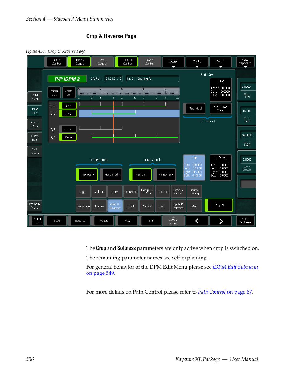 Grass Valley Kayenne XL Package v.7.0.4 User Manual | Page 558 / 663