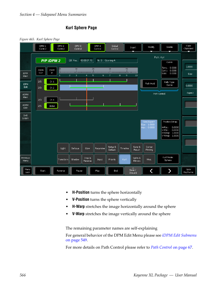Grass Valley Kayenne XL Package v.7.0.4 User Manual | Page 568 / 663