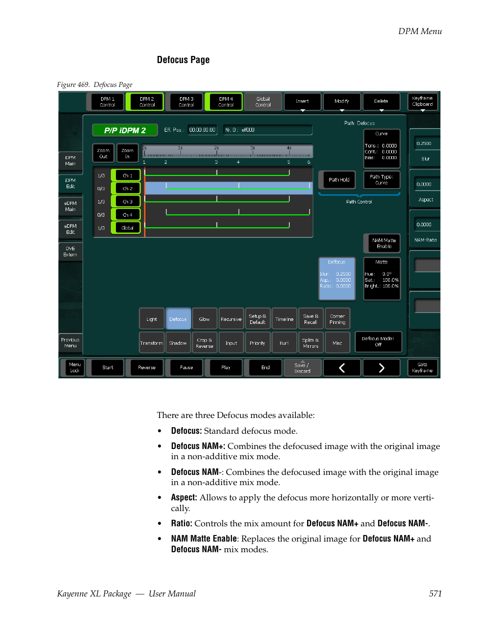 Grass Valley Kayenne XL Package v.7.0.4 User Manual | Page 573 / 663