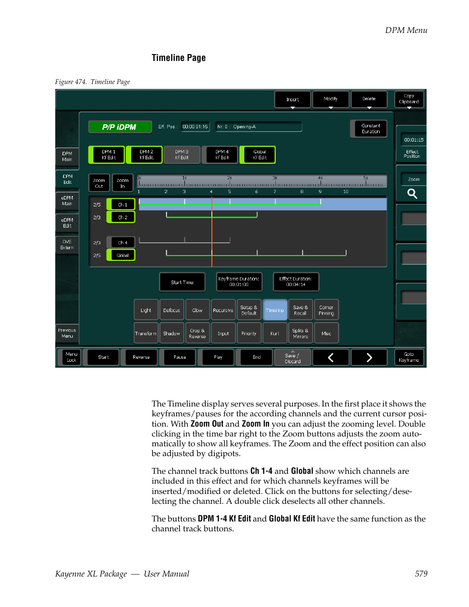 Grass Valley Kayenne XL Package v.7.0.4 User Manual | Page 581 / 663