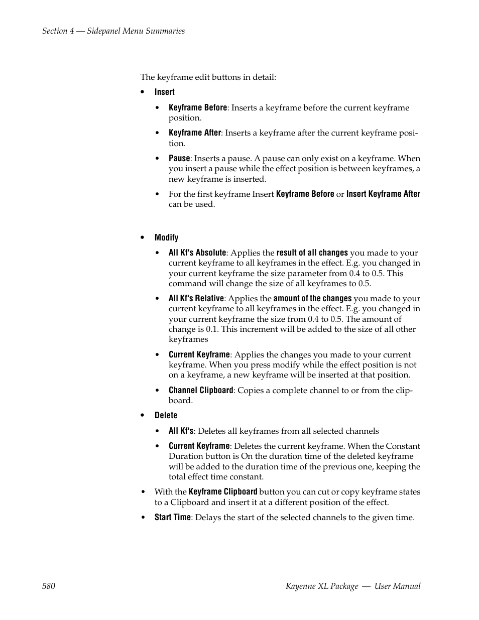 Grass Valley Kayenne XL Package v.7.0.4 User Manual | Page 582 / 663
