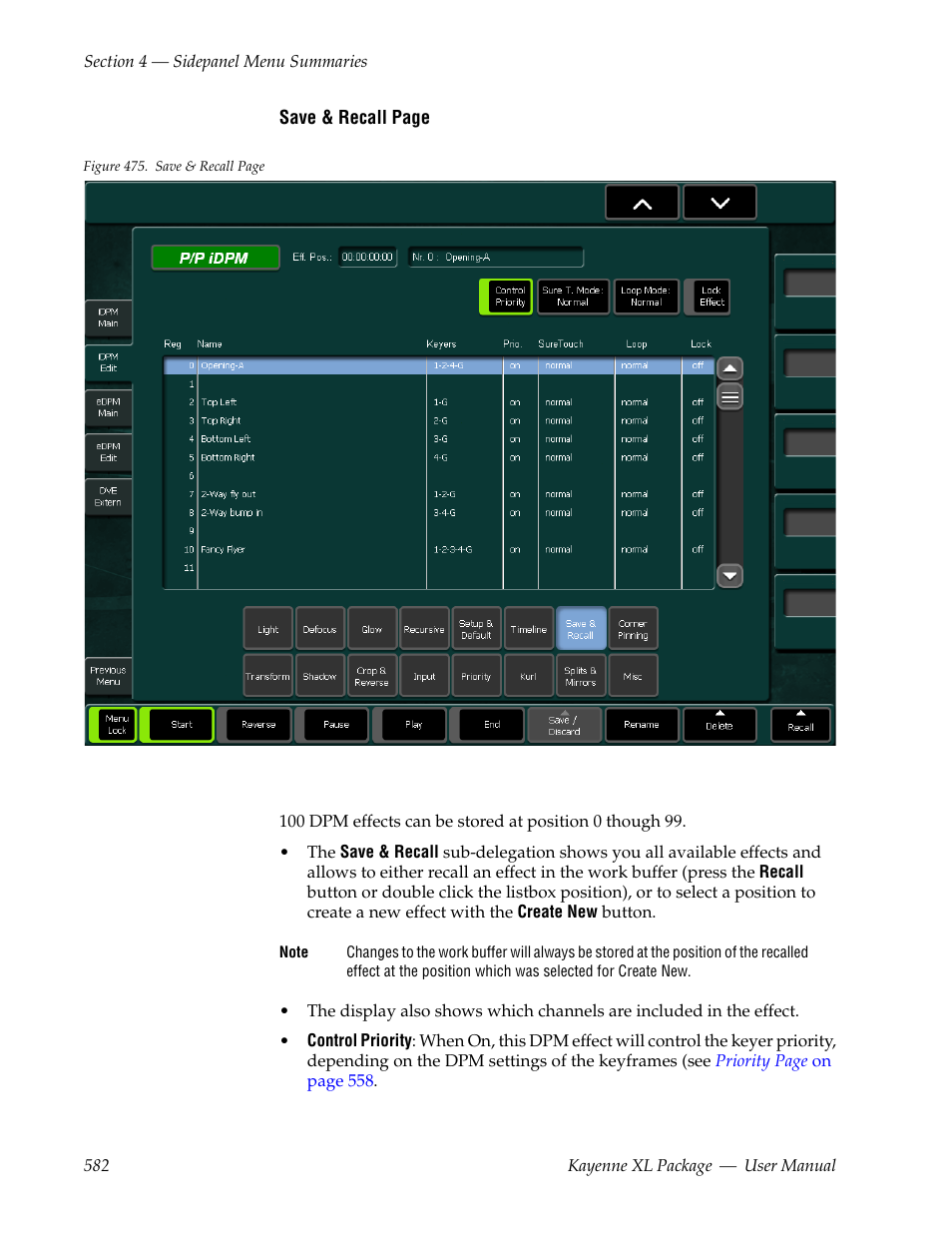 Grass Valley Kayenne XL Package v.7.0.4 User Manual | Page 584 / 663