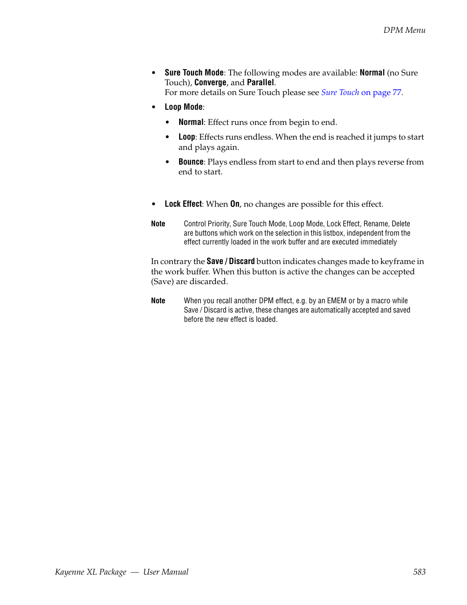 Grass Valley Kayenne XL Package v.7.0.4 User Manual | Page 585 / 663