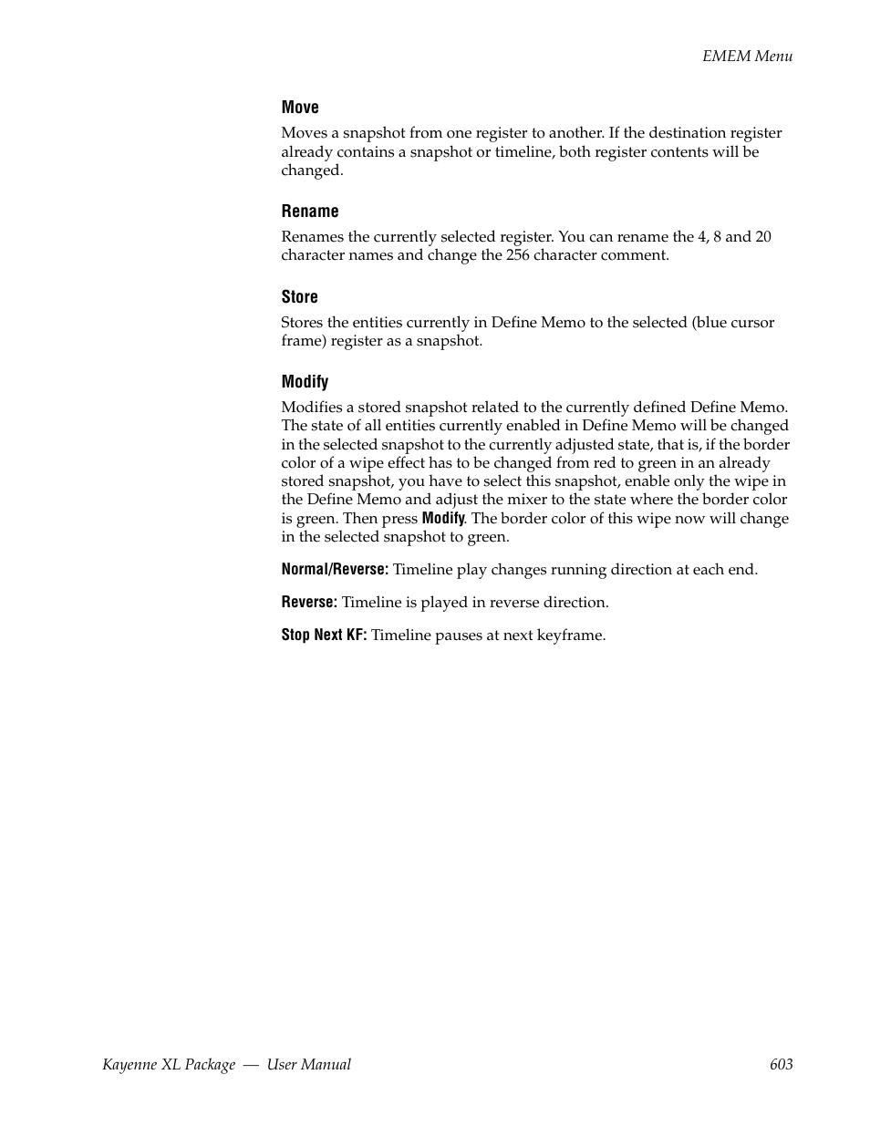 Grass Valley Kayenne XL Package v.7.0.4 User Manual | Page 605 / 663