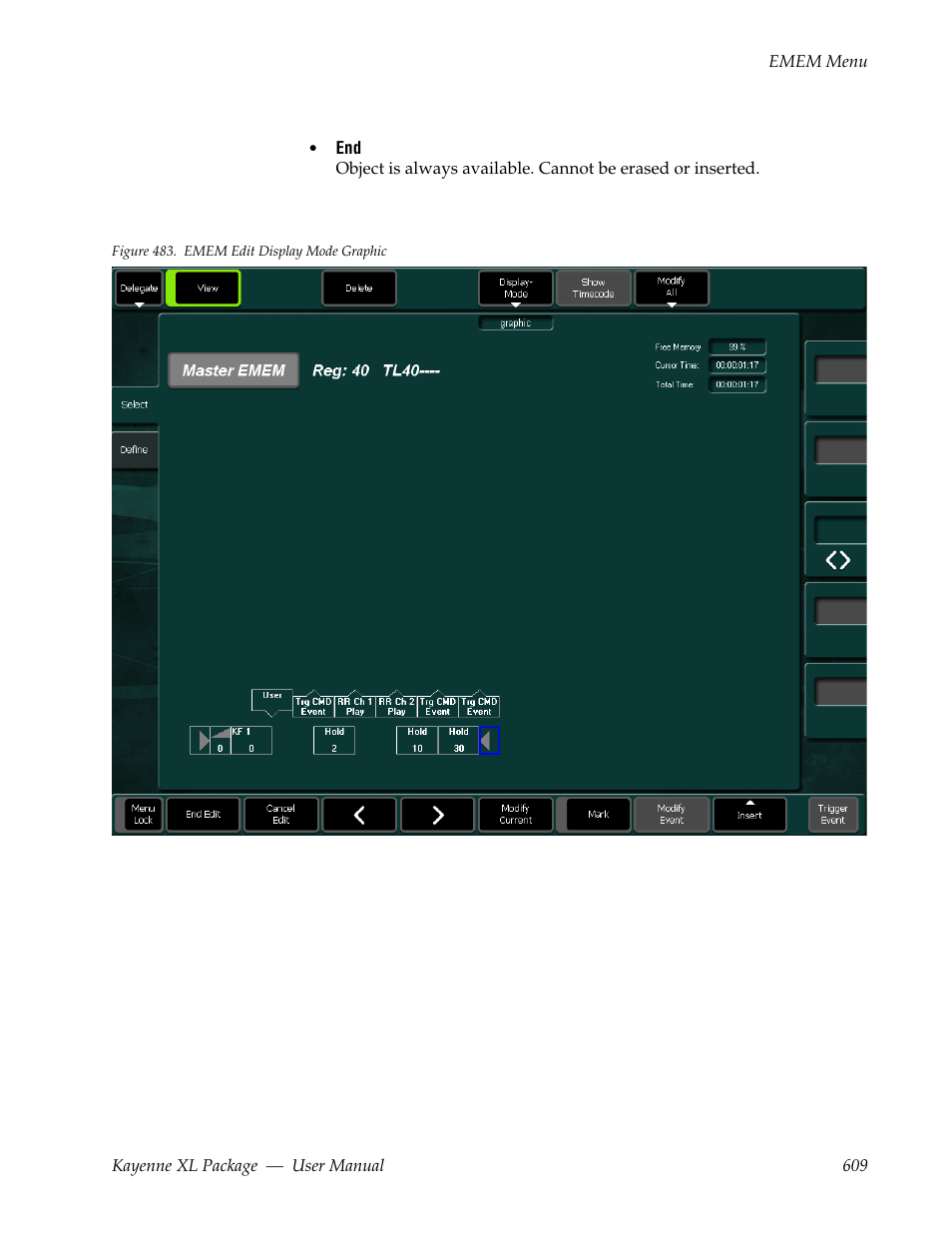 Grass Valley Kayenne XL Package v.7.0.4 User Manual | Page 611 / 663