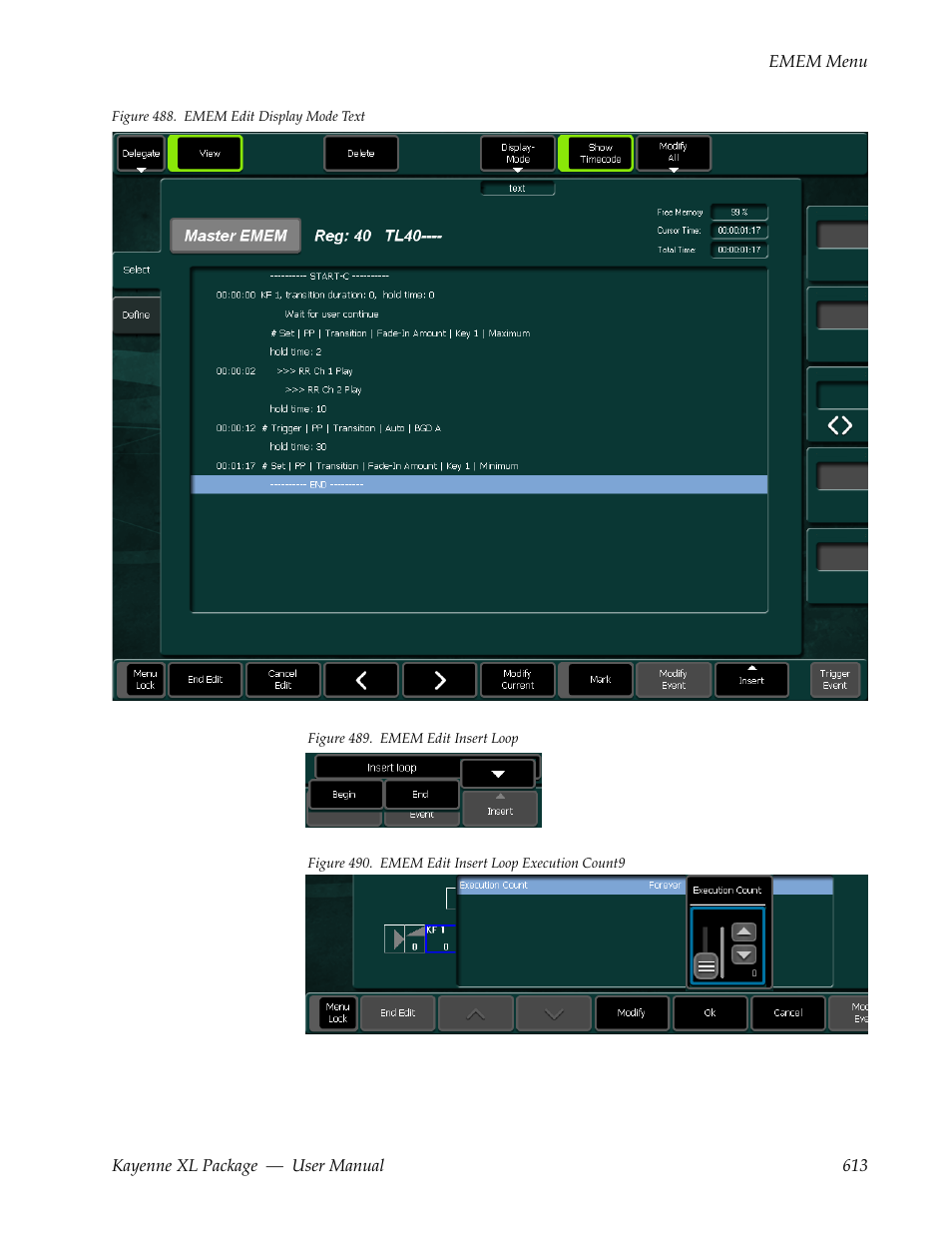 Grass Valley Kayenne XL Package v.7.0.4 User Manual | Page 615 / 663