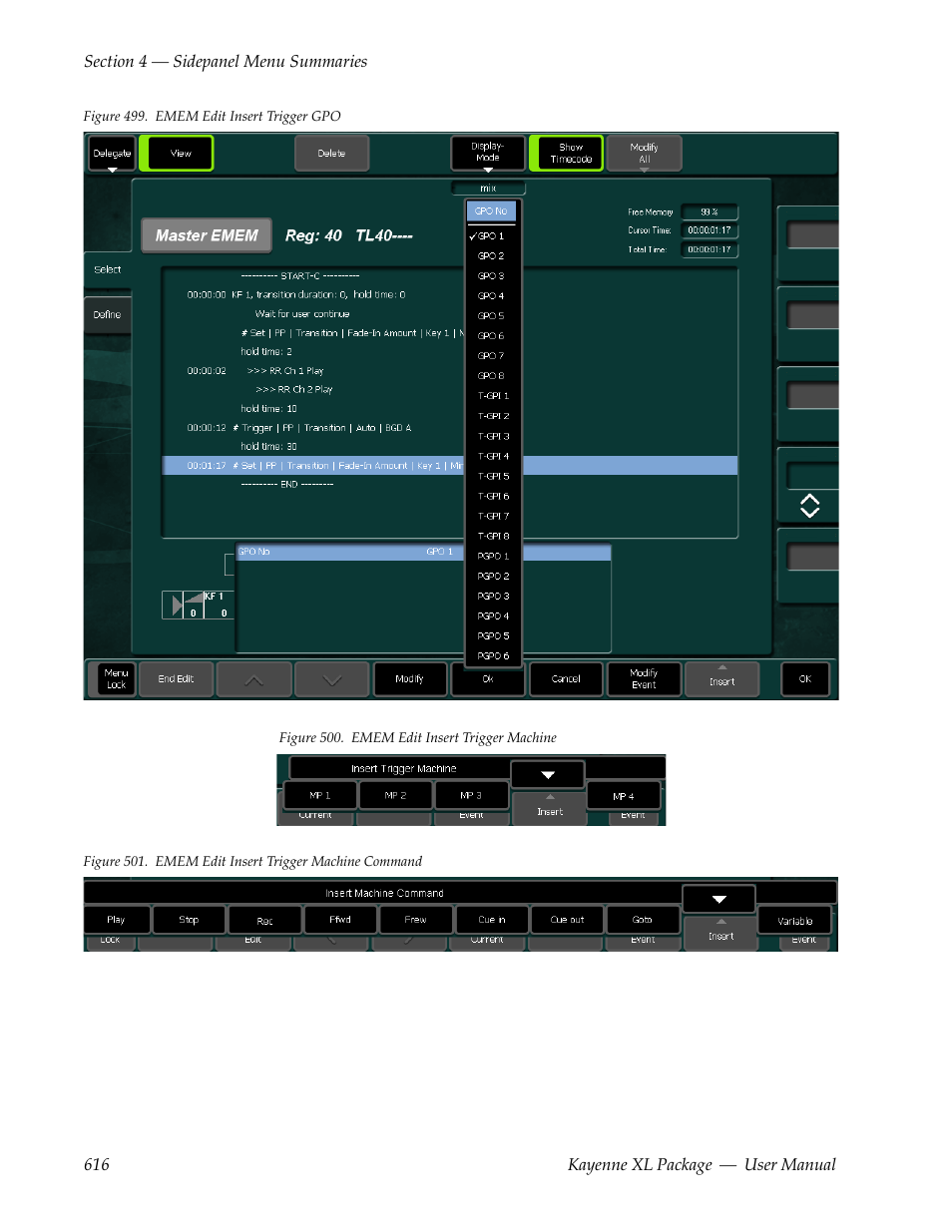 Grass Valley Kayenne XL Package v.7.0.4 User Manual | Page 618 / 663