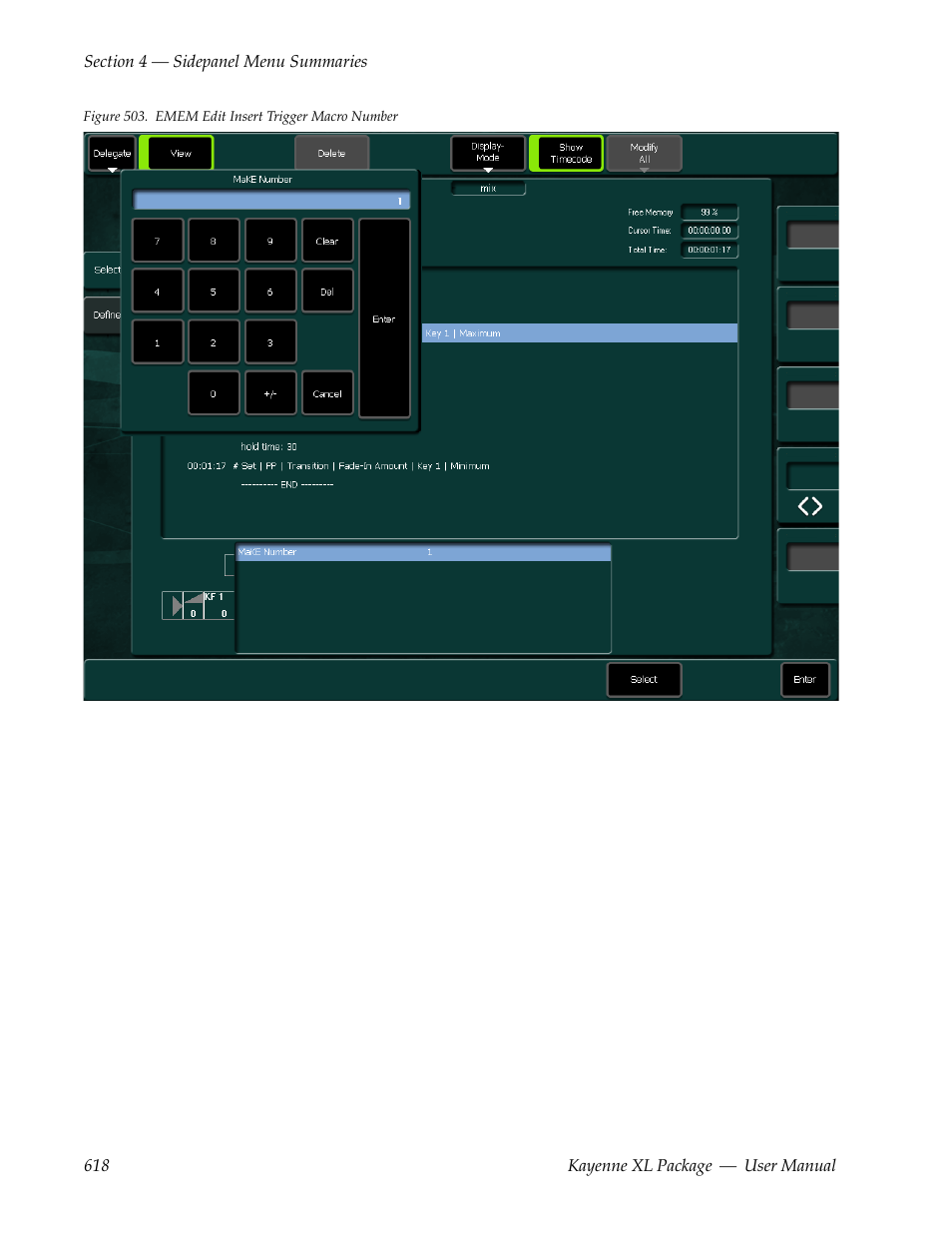 Grass Valley Kayenne XL Package v.7.0.4 User Manual | Page 620 / 663