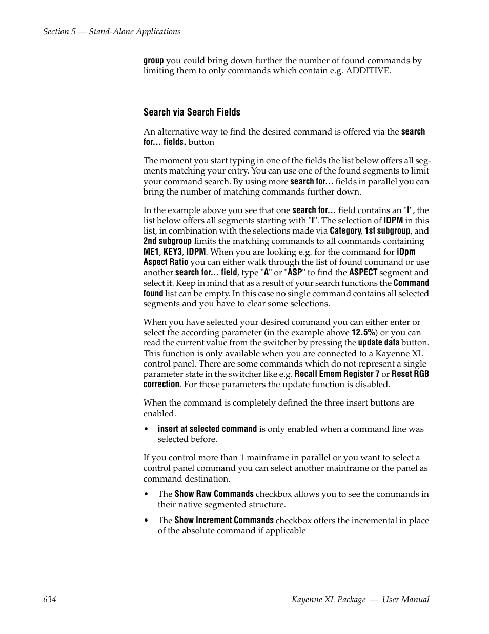 Grass Valley Kayenne XL Package v.7.0.4 User Manual | Page 636 / 663