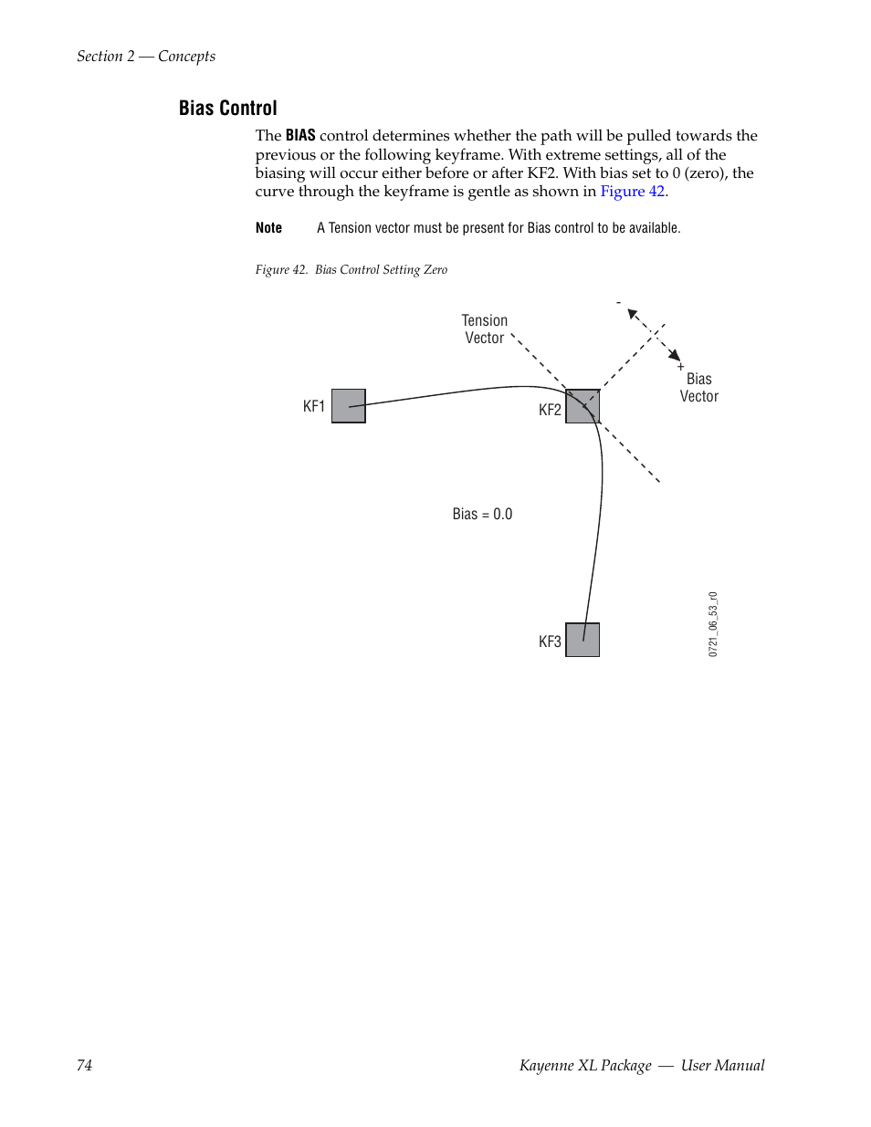 Bias control | Grass Valley Kayenne XL Package v.7.0.4 User Manual | Page 76 / 663