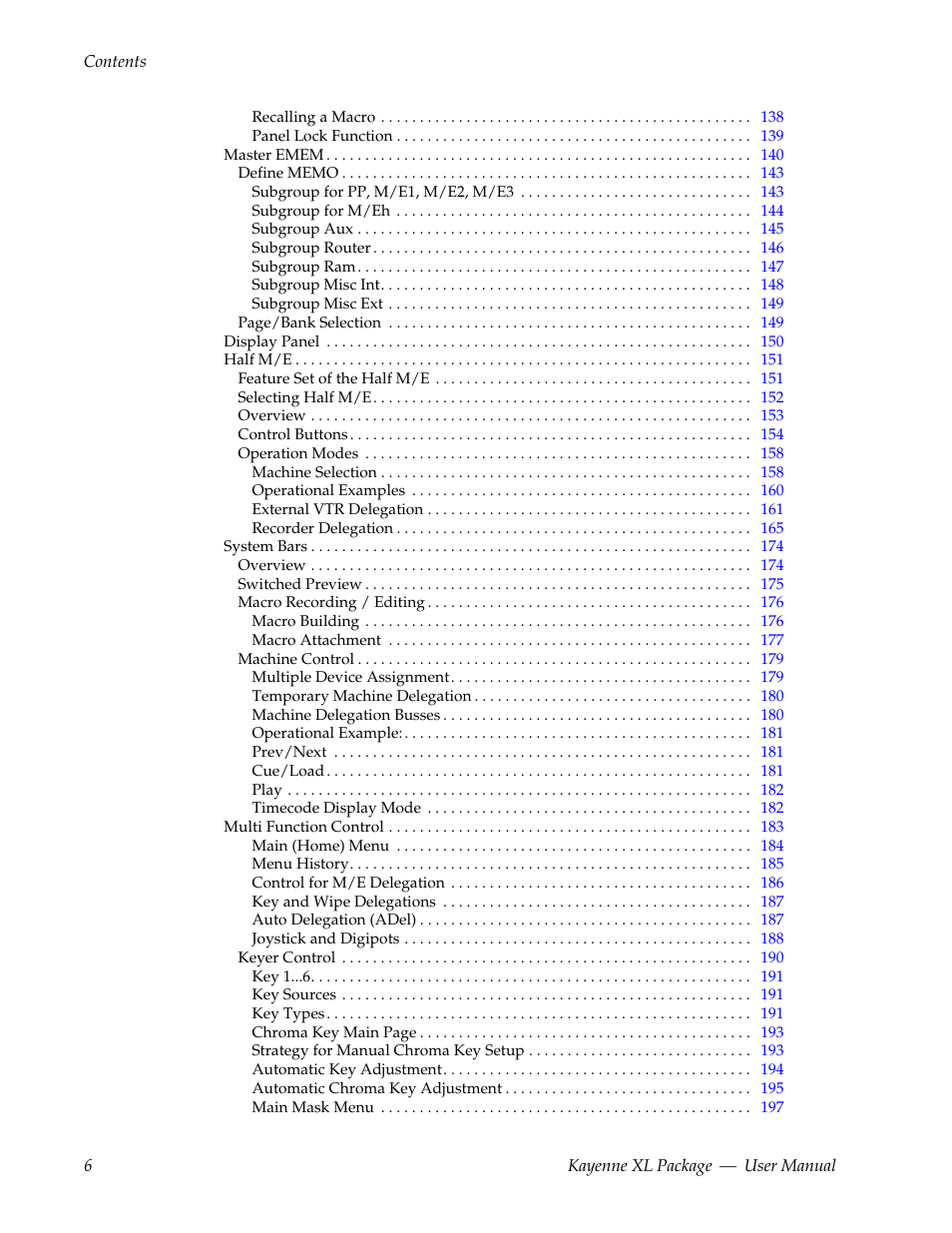 Grass Valley Kayenne XL Package v.7.0.4 User Manual | Page 8 / 663