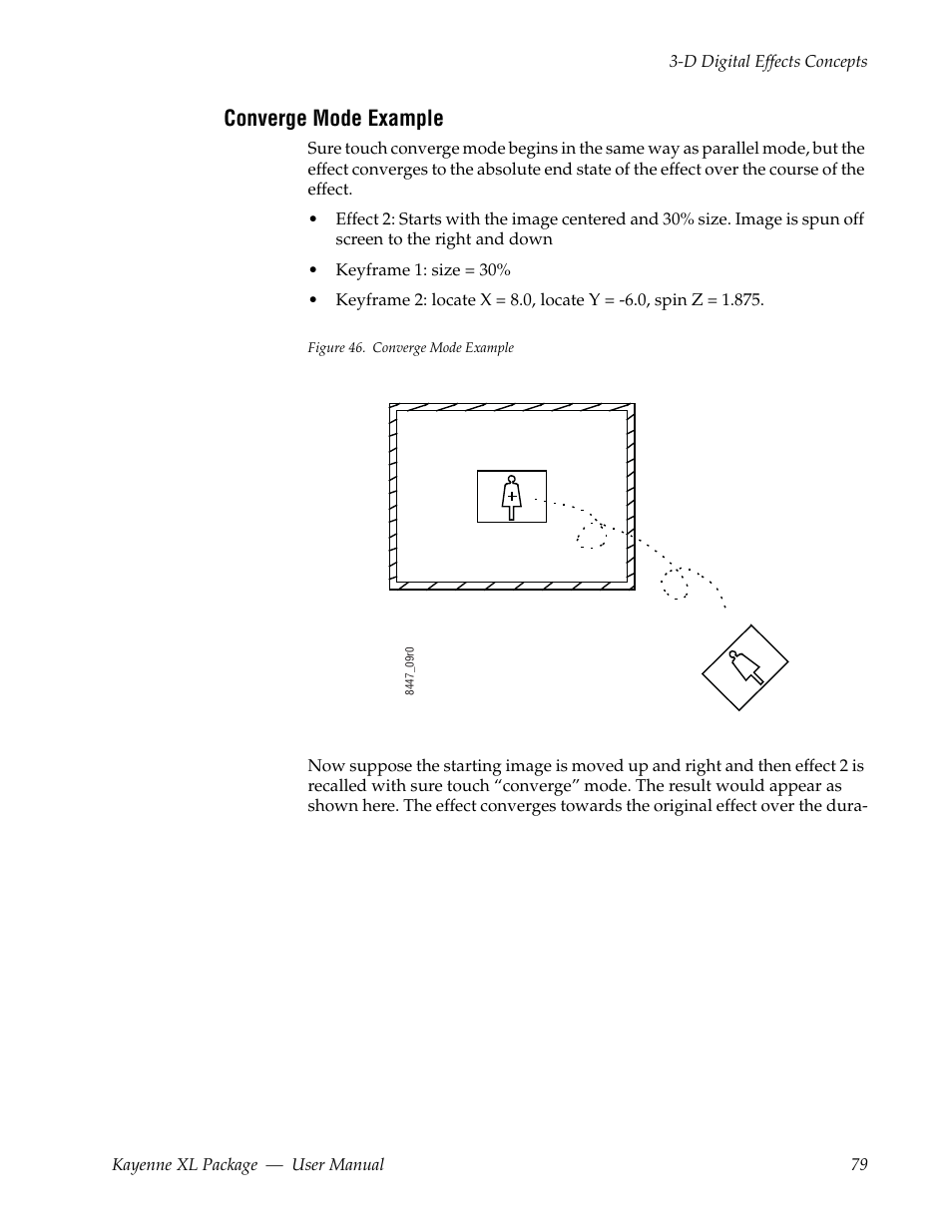 Converge mode example | Grass Valley Kayenne XL Package v.7.0.4 User Manual | Page 81 / 663