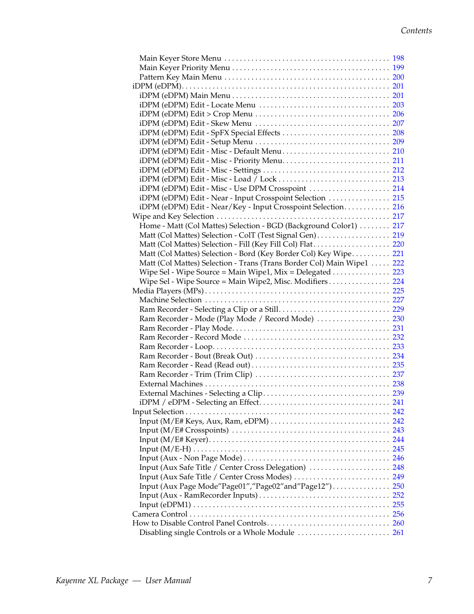 Grass Valley Kayenne XL Package v.7.0.4 User Manual | Page 9 / 663